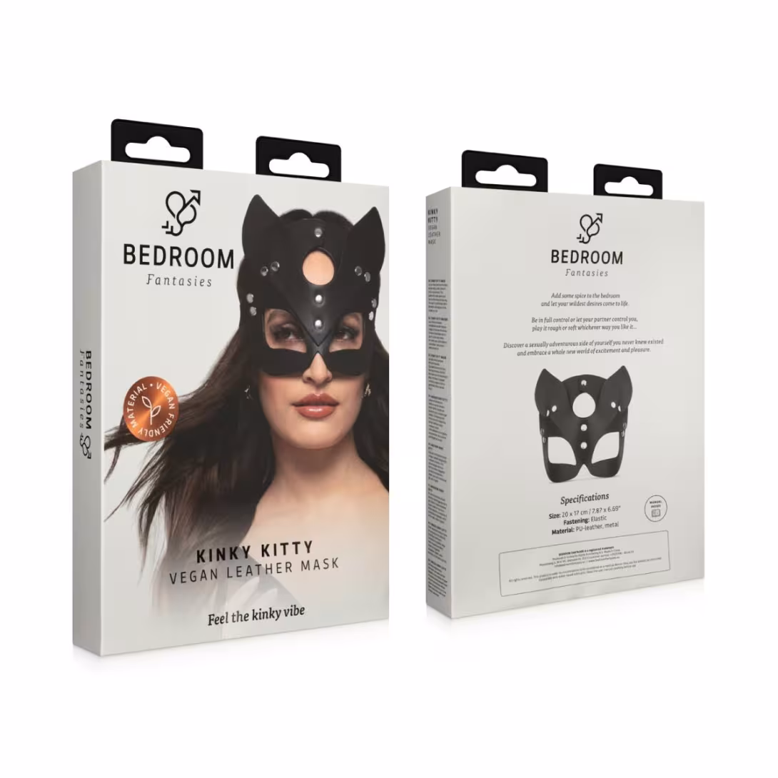 Маска Bedroom Fantasies Kinky Kitty Mask — фото 6