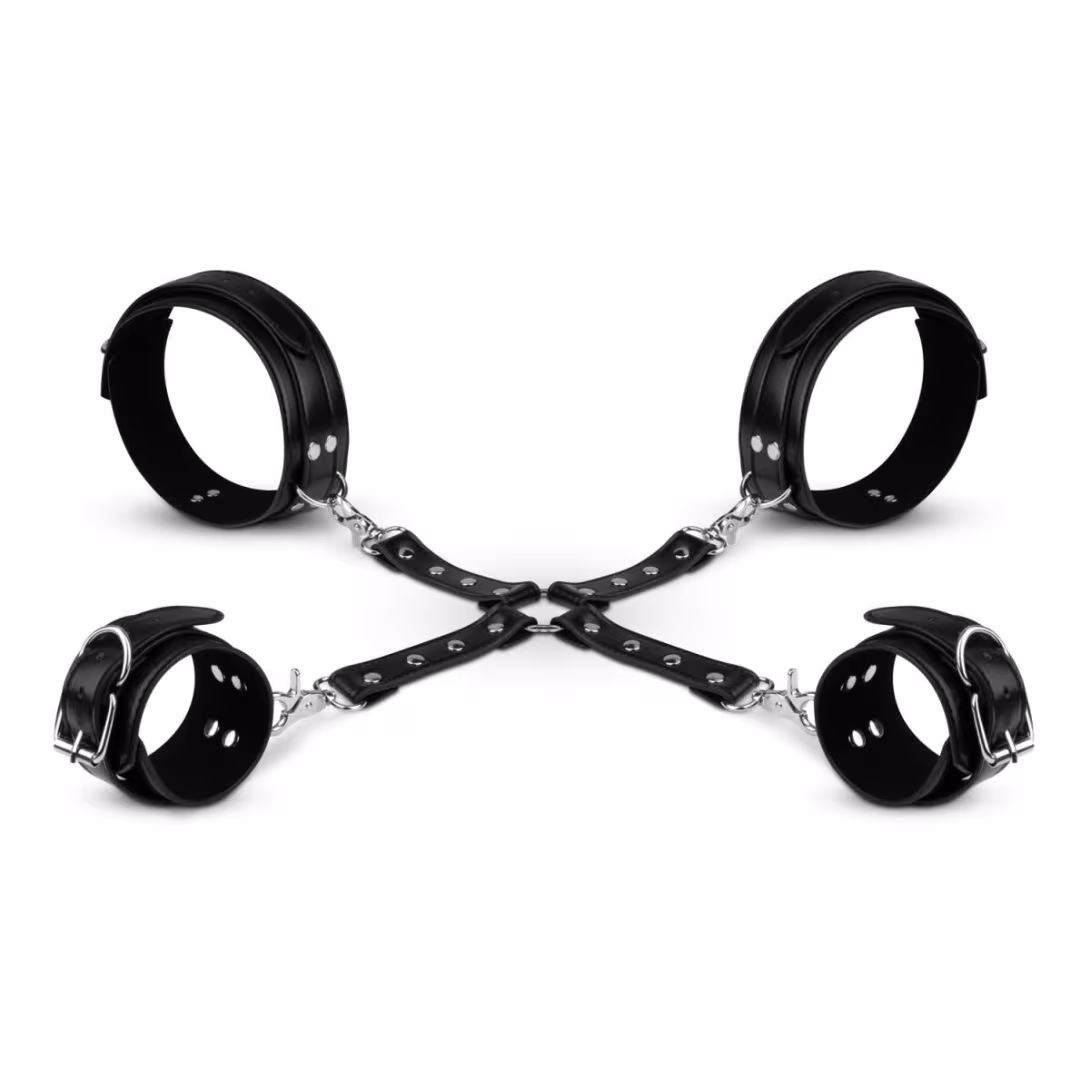Фіксатори Bedroom Fantasies Cuffs & Hogtie Set — фото 4