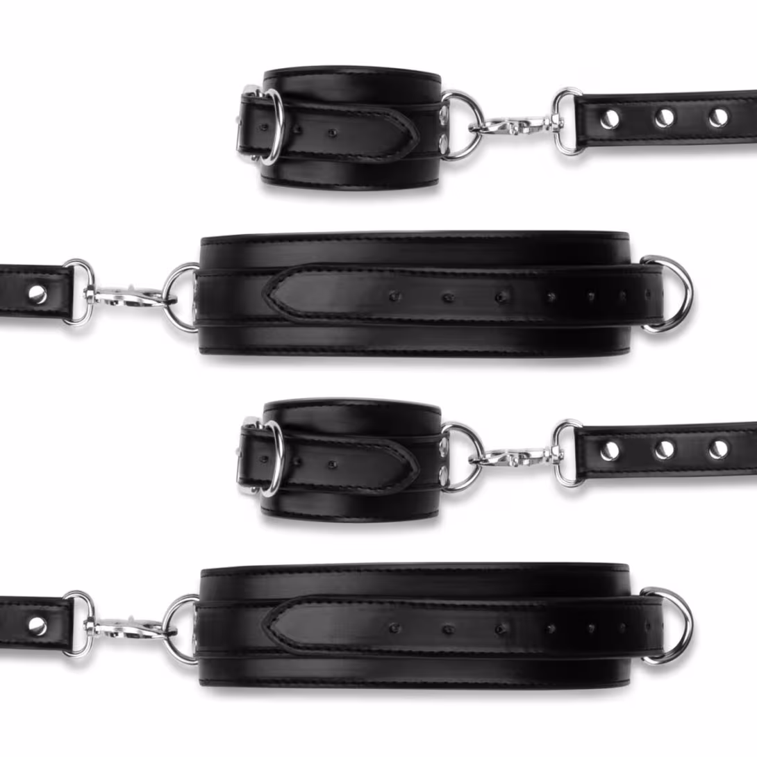 Фіксатори Bedroom Fantasies Cuffs & Hogtie Set — фото 6