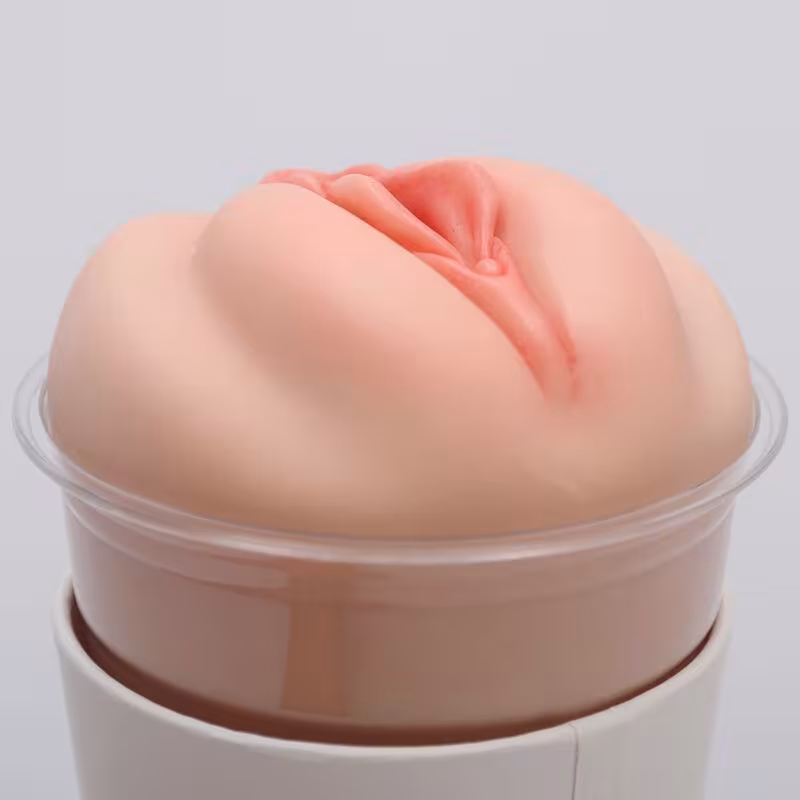 Мастурбатор-вагіна Naked Factory Cup Sleeve V–2, наскрізний — фото 6