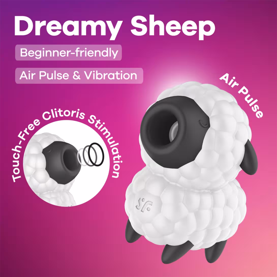 Вакуумний кліторальний стимулятор Satisfyer Dreamy Sheep — фото 6