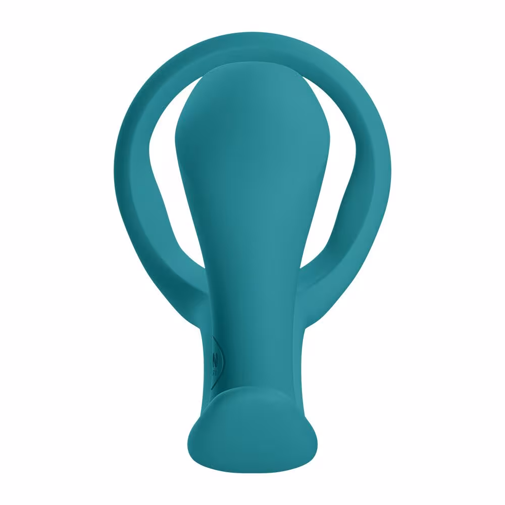 Анальна пробка з ерекційним кільцем Fun Factory BOOTIE RING Bottle Green — фото 3