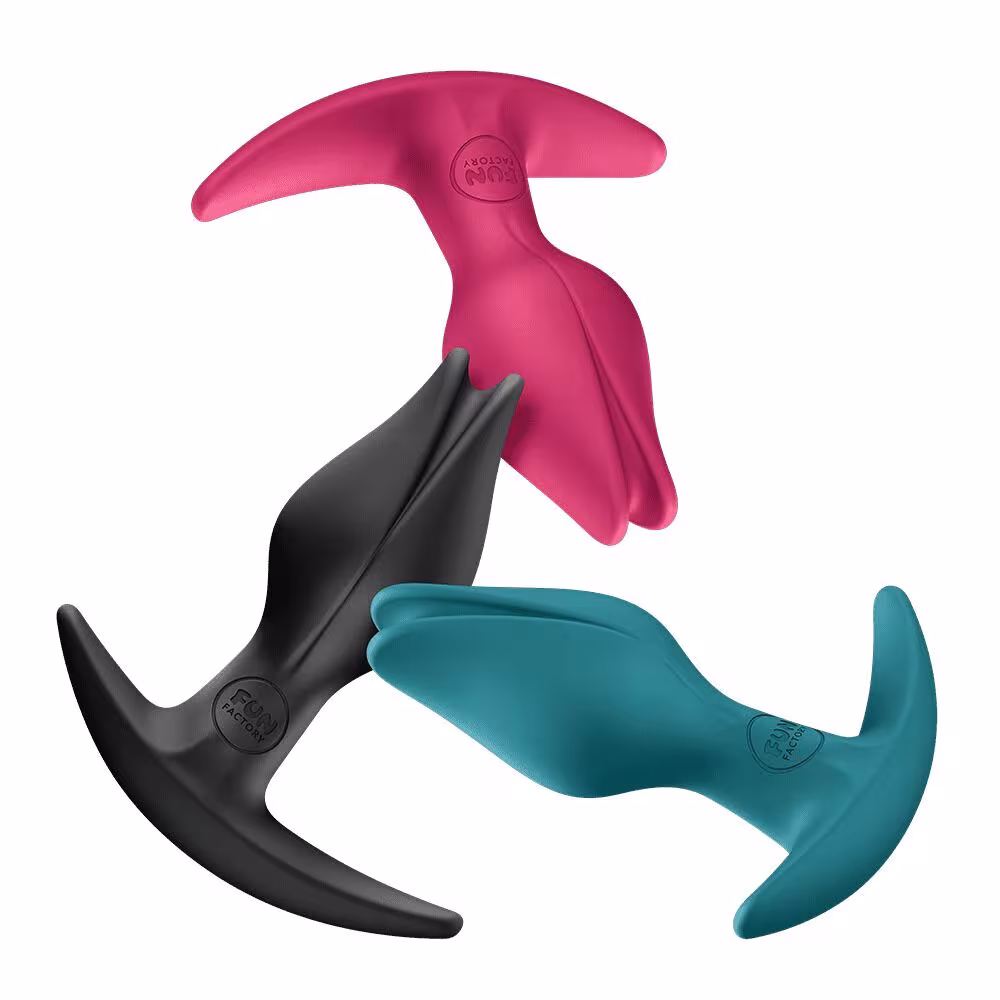 Анальна пробка Fun Factory BOOTIE FEM Raspberry, у вигляді бутона, діаметр 2,9 см, тонкий обмежувач — фото 8