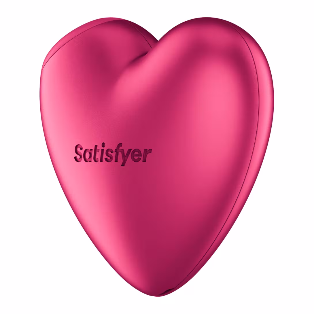 Вакуумний стимулятор-серце з вібрацією Satisfyer Cutie Heart Battery Series — фото 2