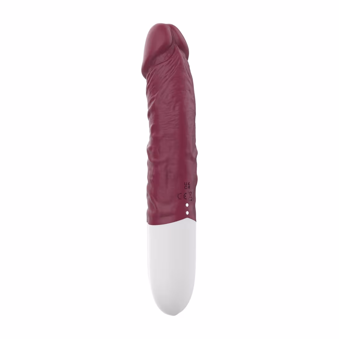 Фалоімітатор з вібрацією Loviss Caeser Vibrator Dildo, реалістичний, 12 режимів — фото 5