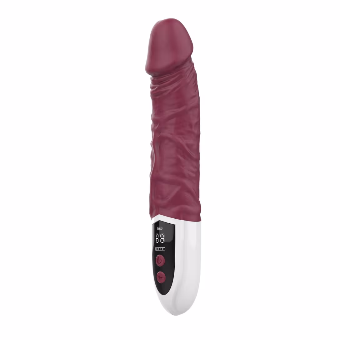 Фалоімітатор з вібрацією Loviss Caeser Vibrator Dildo, реалістичний, 12 режимів — фото 4