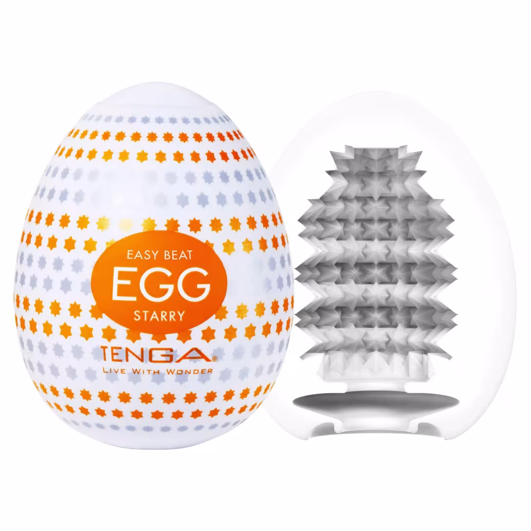 Набір мастурбаторів-яєць Tenga Egg Standard 3 Pack 1 (Wavy, Starry, Cubic) — фото 3