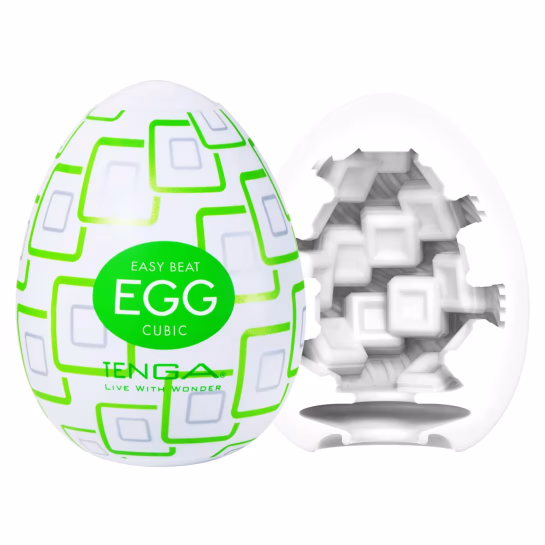 Набір мастурбаторів-яєць Tenga Egg Standard 3 Pack 1 (Wavy, Starry, Cubic) — фото 4