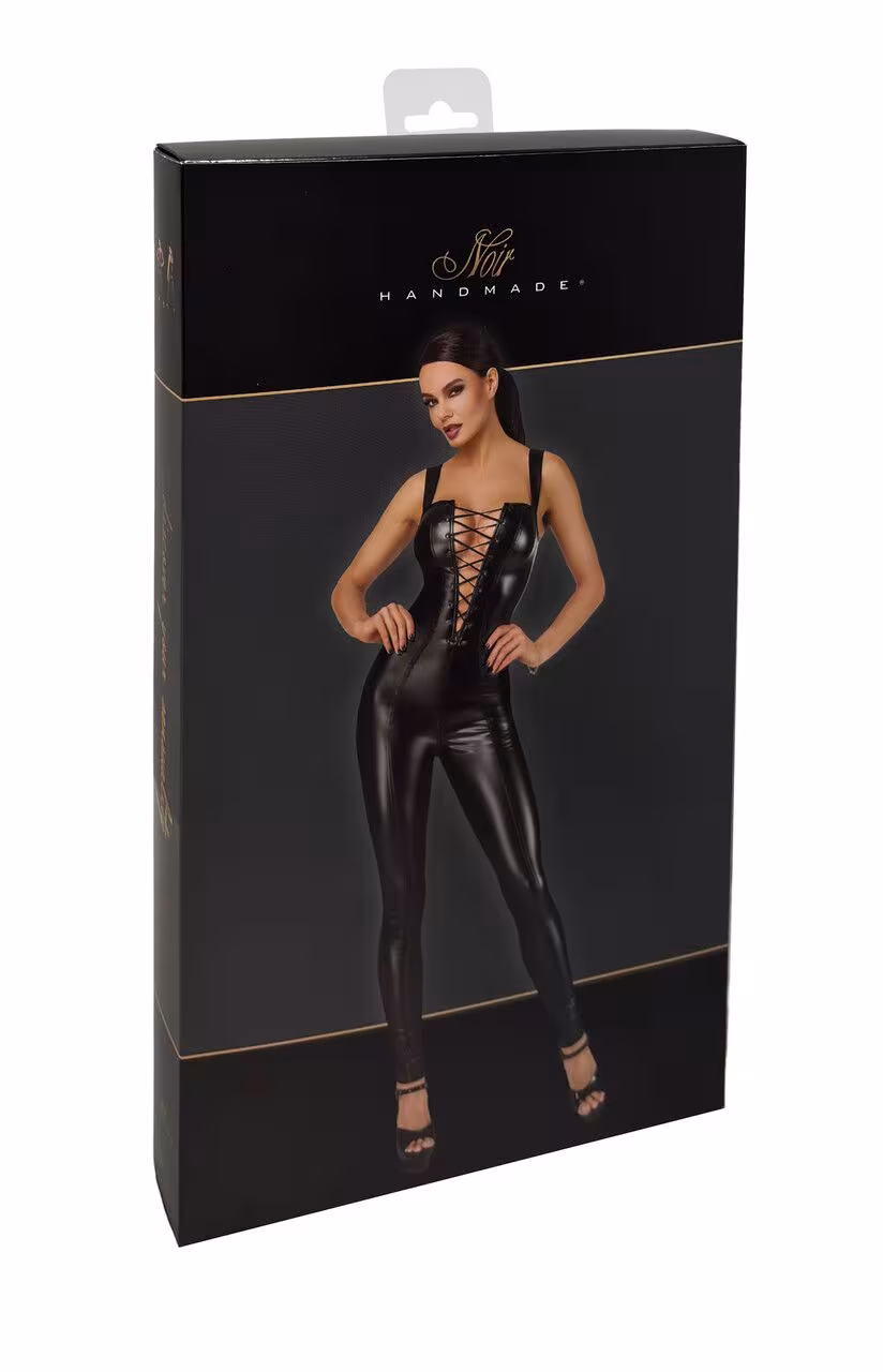 Комбінезон Noir Handmade F362 Vixen Lace-Up Bodysuit XS — фото 8