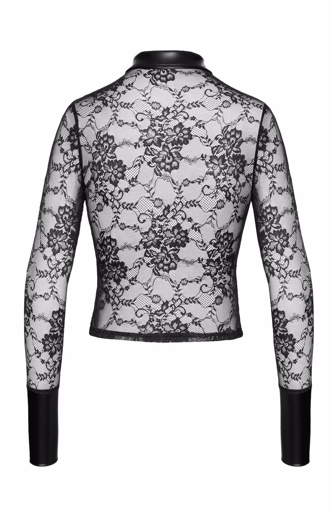 Блуза Noir Handmade F377 Noirelle Lace Button-up Shirt S — фото 6