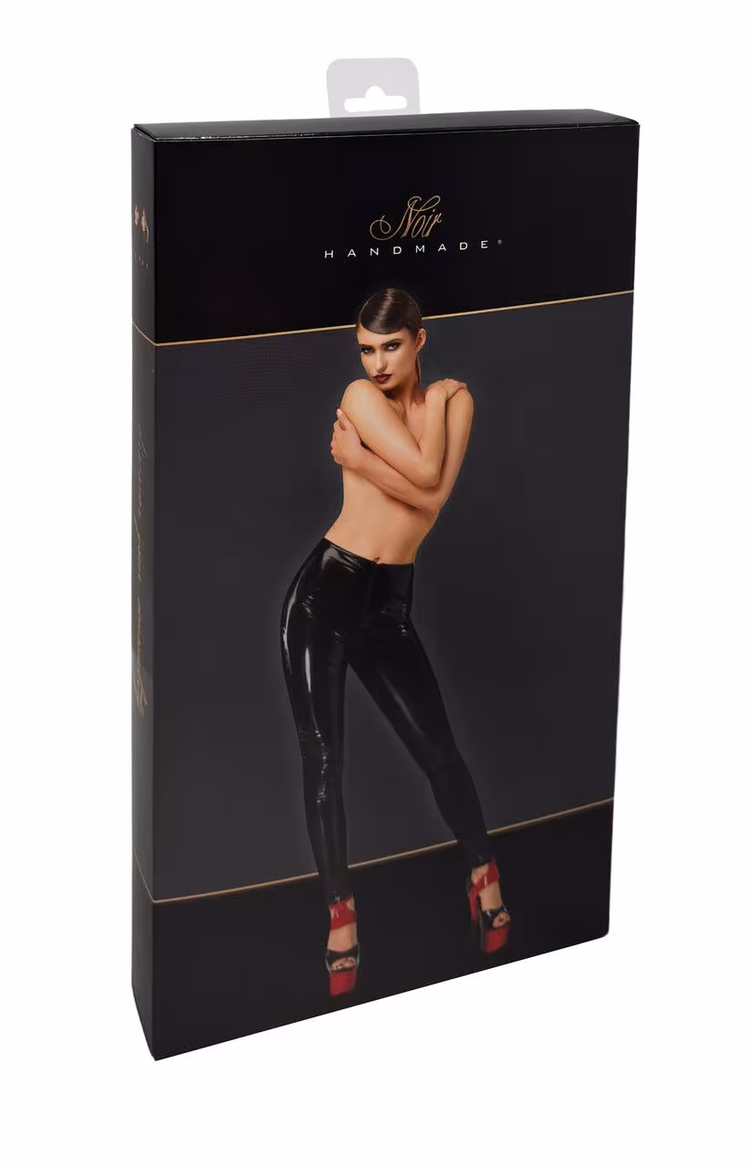 Легінси Noir Handmade F380 Dominae Skinslave PVC Leggins L — фото 9