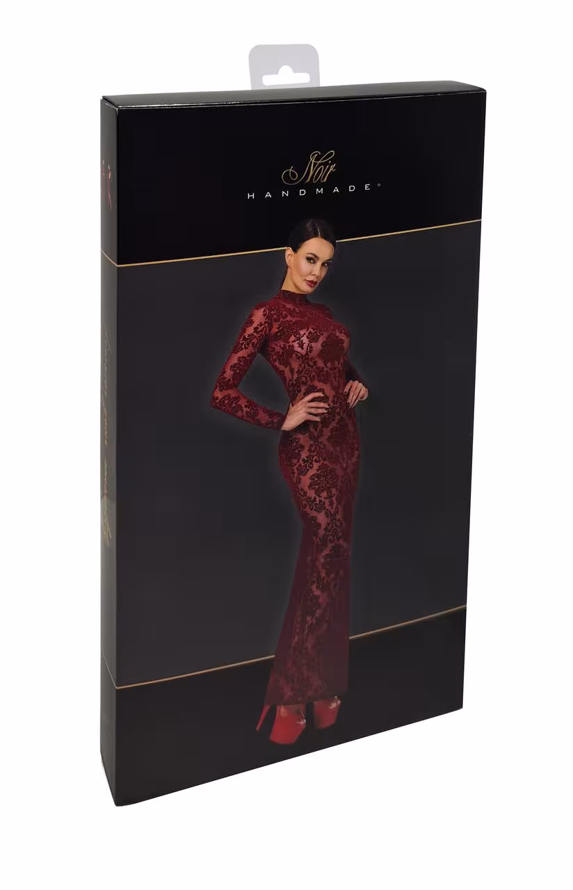 Сукня Noir Handmade F383 Kink Royal gown/long dress L — фото 8