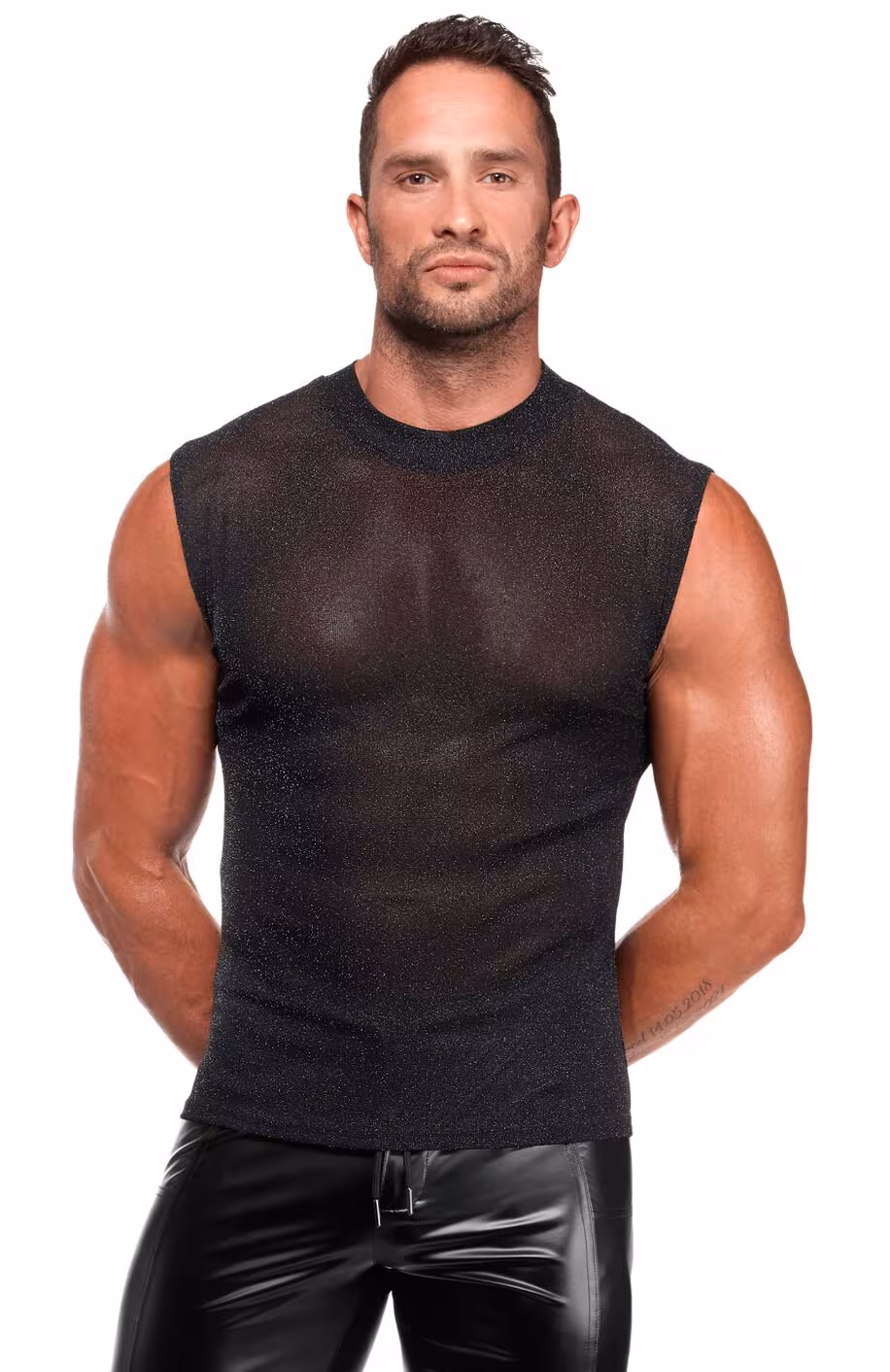 Чоловіча футболка Noir Handmade H083 Onyx skin tank XXL — фото 3