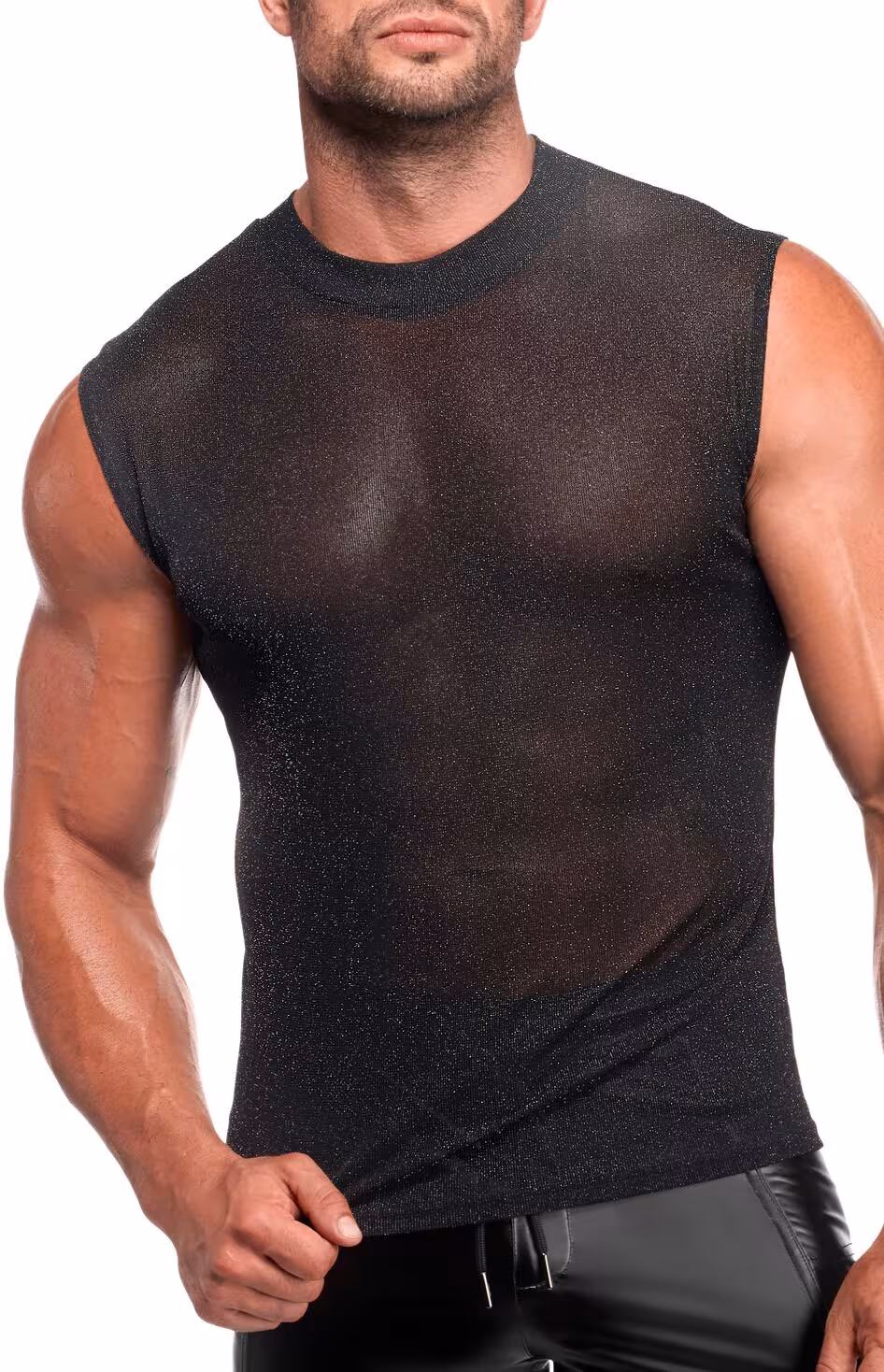 Чоловіча футболка Noir Handmade H083 Onyx skin tank XXL — фото 4