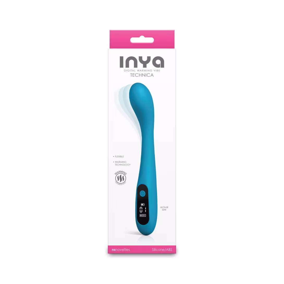 Вібратор NS Novelties INYA - Technica - Teal — фото 3