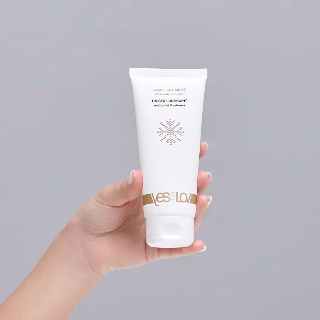 Охолоджувальна змазка на водній основі YESforLOV UNISEX LUBRICANT 100 мл, 99 % натуральних інгредієнтів — фото 2