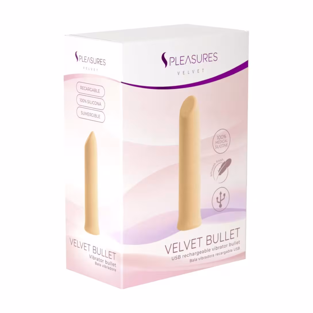 Віброкуля S Pleasures Velvet Bullet Peach — фото 3
