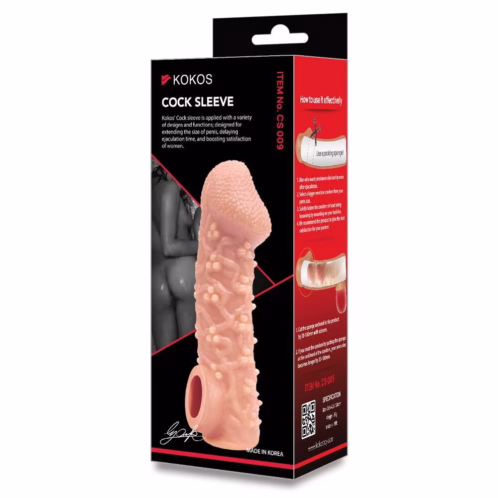 Насадка на член Kokos Cock Sleeve CS 009 S — фото 6