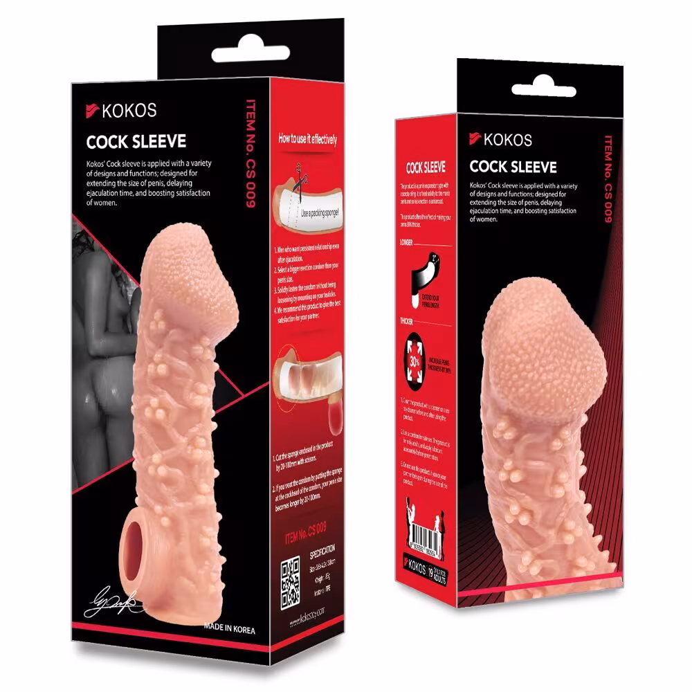 Насадка на член Kokos Cock Sleeve CS 009 S — фото 5