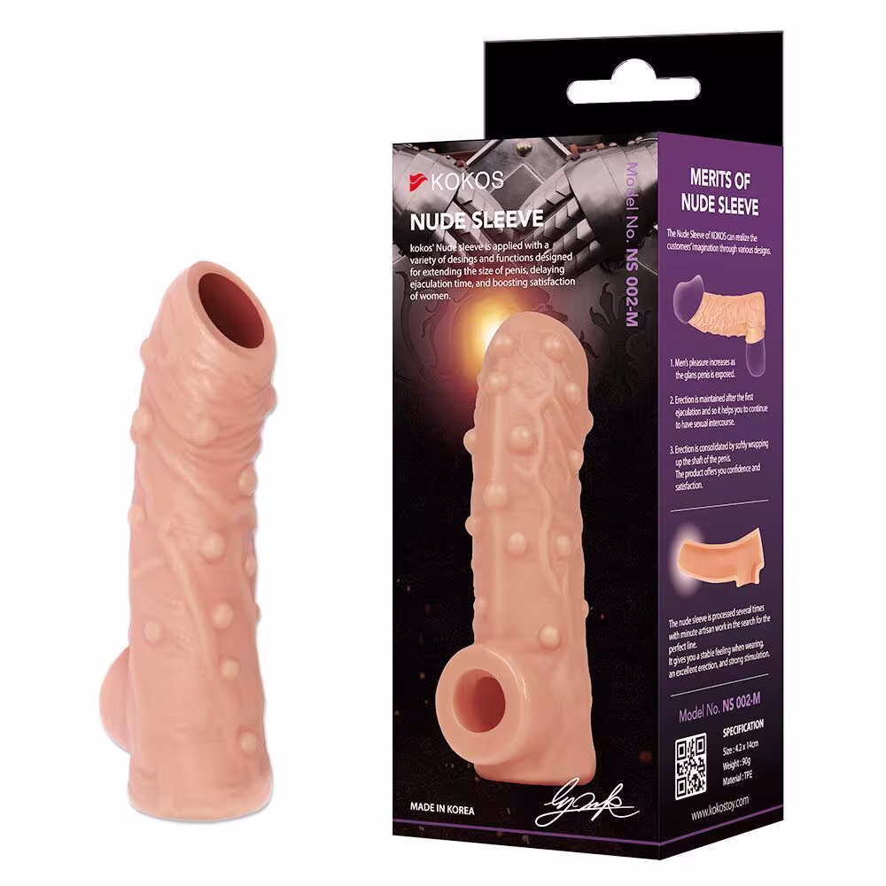 Насадка на член Kokos Nude Sleeve NS 002 S — фото 2