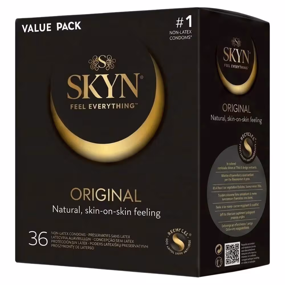Безлатексні преміум-презервативи SKYN Original 36 шт